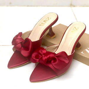 ZARA BOW HEEL