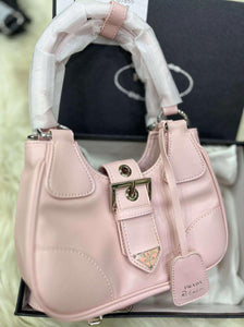 PRADA Moon Padded Nappa-leather Shoulder Bag - Official Model